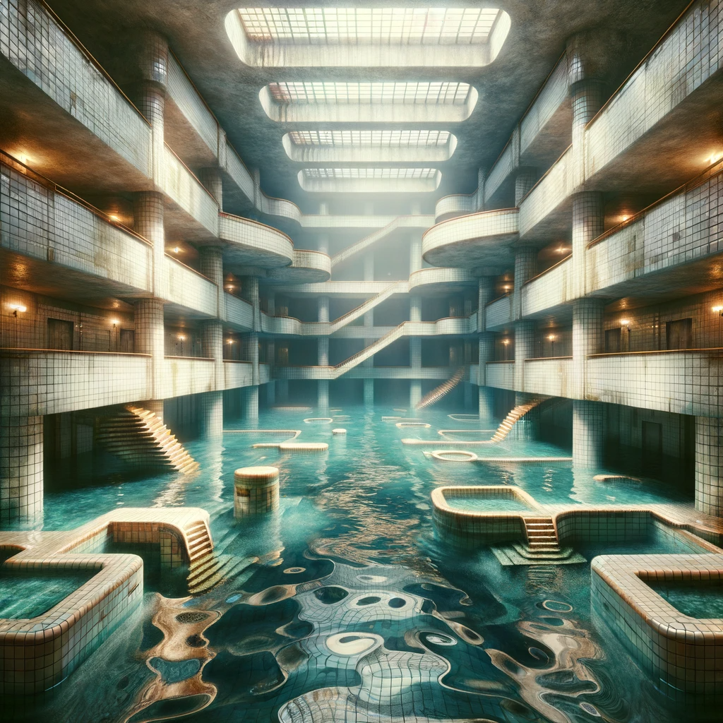 Vacantide Level -33.1: Poolrooms