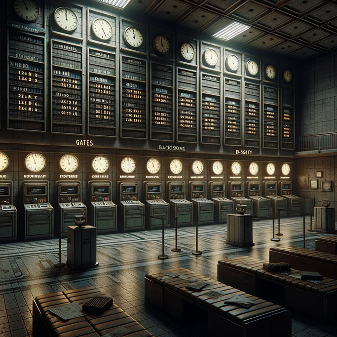 Vacantide Level 32: Time Traveler's Terminal