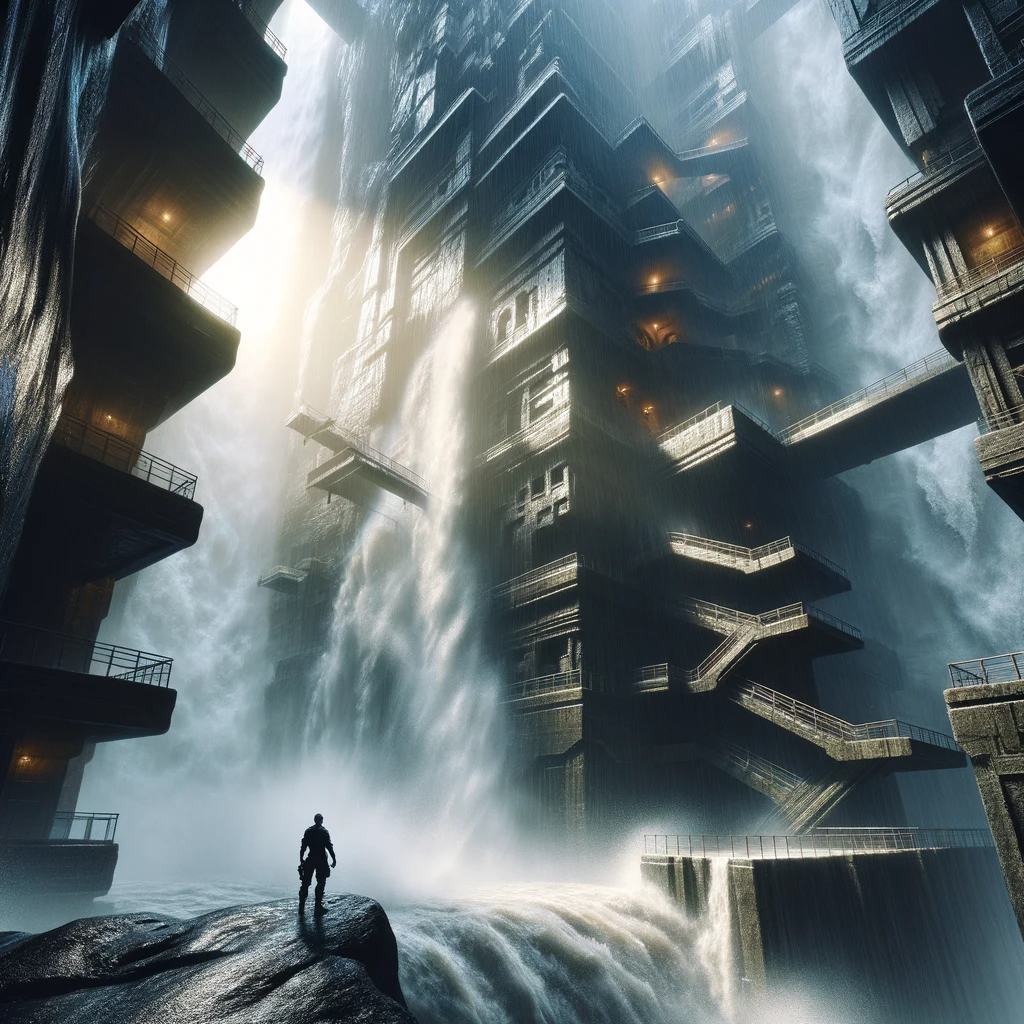 Flash flood in Vacantide Level 33 The Chasm