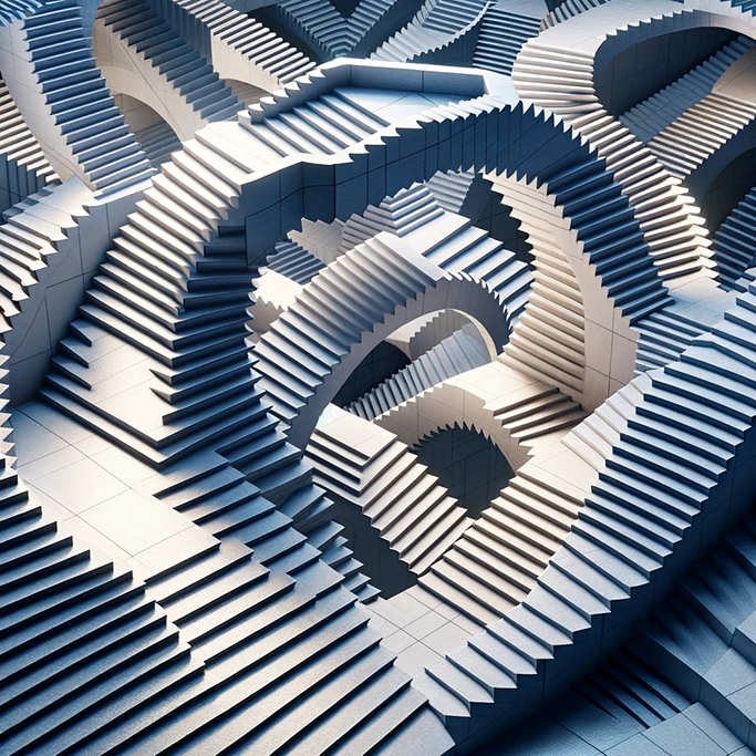 Vacantide Level 38: Unending Staircase